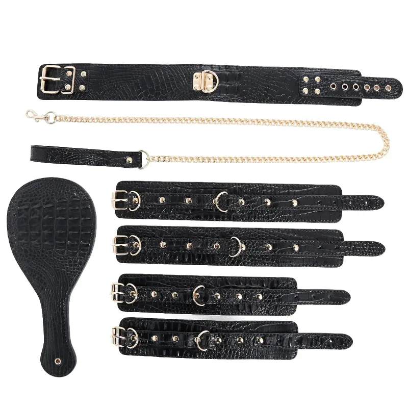 4 Pcs/set, Handcuffs And Cuffs For Bondage_voghion.com