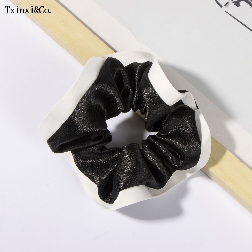 Satinseil einfarbig, einfache modische Atmosphäre, gekühltes Haar, große Absicht und Haarschleife, Frauen_voghion.com