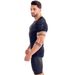 Fitness T-Shirt Summer Base Layer Sweatshirt Sports Training Men's Elastic Quick-Dry Short Sleeve Compression Shirt For_voghion.com