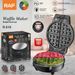 RAF europeo e americano transfrontaliero colazione domestica waffle completamente automatico mini riscaldamento elettrico bifacciale_voghion.com