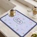 Diatom Mud Kitchen Drain Mat Countertop Absorbent Table Mat Home Cup Dish Drying Mat Anti-Slip Anti-Stain Dining Table Mat_voghion.com
