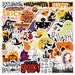 Stickers 50 Nordic Style Halloween Graffiti Stickers Water Cup Computer Decoration Stickers Children DIY Stickers_voghion.com