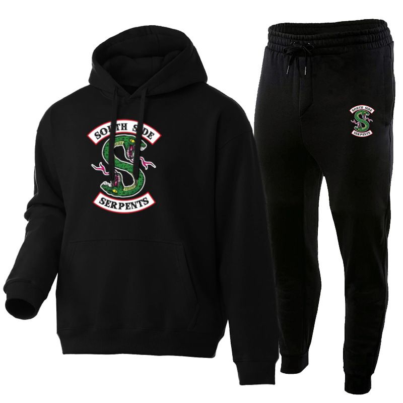 Trend bărbătesc Riverdale cu hanorac din fleece_voghion.com