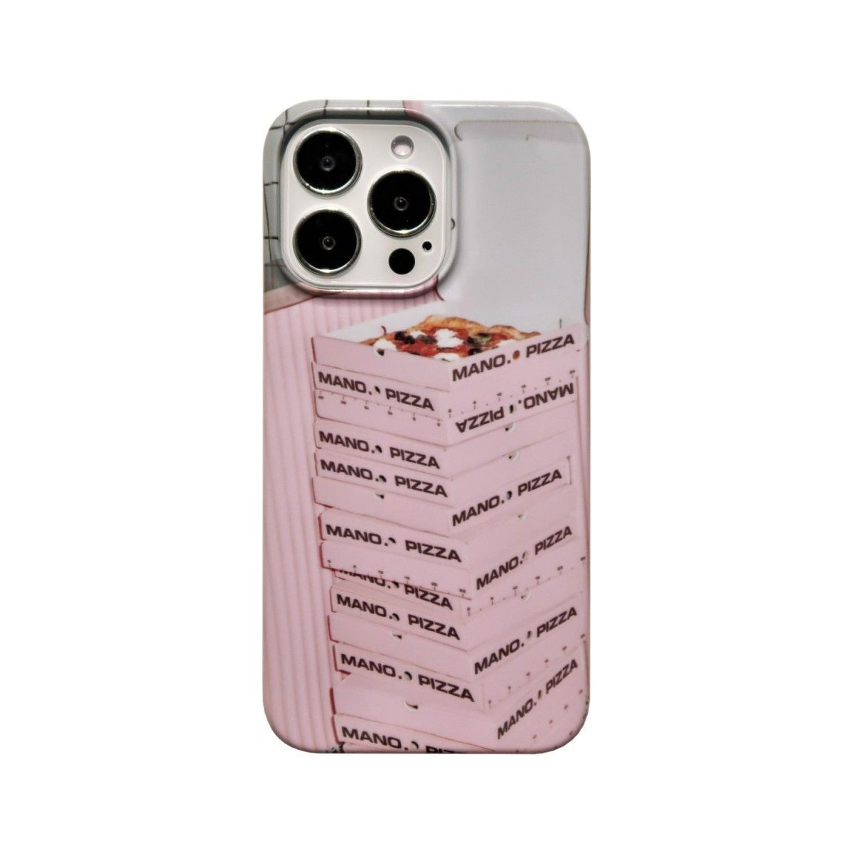 Pink Pizza 15Promax telefon 14Pro Trendy 13Promax Niche 12/11 tvrda maskica X/xs_voghion.com