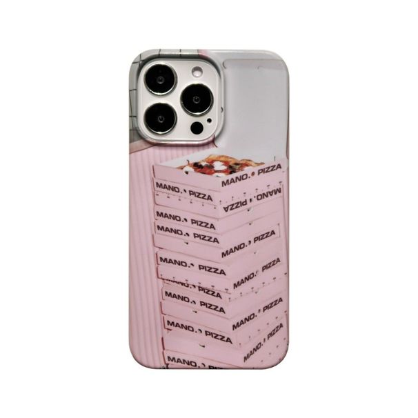 Pink Pizza 15Promax telefon 14Pro Trendy 13Promax Niche 12/11 tvrda maskica X/xs_voghion.com
