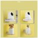 1/2PCS Wall Mounted Camera Bracket Adhesive, No Drilling, Household Indoor Storage, Fixed Monitoring Rack, Tray, Item Storage_voghion.com
