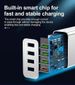 4 Multi-Port Schnellladefunktion UK-Stecker USB-Hub Netzladegerät Adapter Telefone_voghion.com