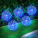 6 In 1 Solar Garden Firework Lights, Upgrade Multicolor Solar Outdoor Lamp Decoration Solar Garden Firework Lamp Courtyard Lamp_voghion.com