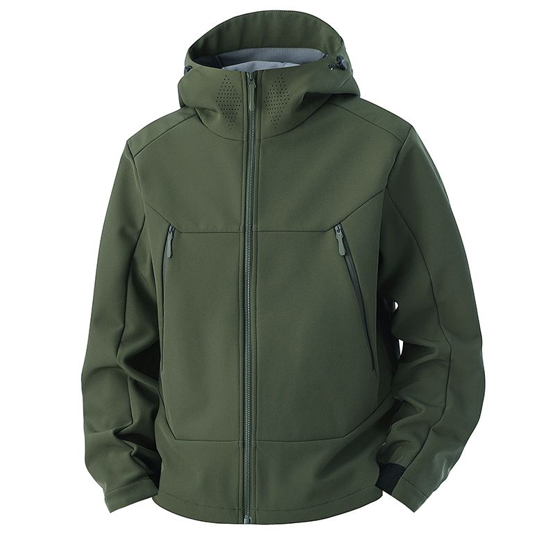 Neue Softshelljacke für Herren, trendige winddichte, wasserdichte Freizeitsportjacke für den Außenbereich, vielseitiger Mantel_voghion.com