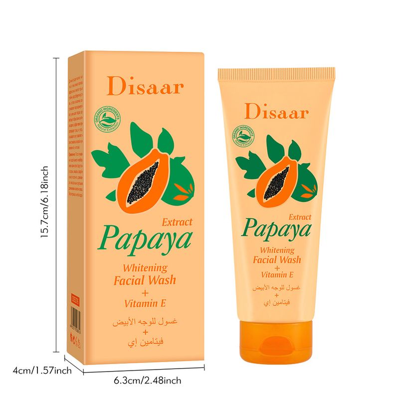 Disar Papaya puhastusvahend ja niisutab Oilcontrol niisutavat näopuhastust_voghion.com