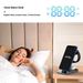 Silent Wireless Charger in Bedroom - for Samsung and iPhone iWatch AirPod, alarm clock settings, night lights, phone holder functions_voghion.com