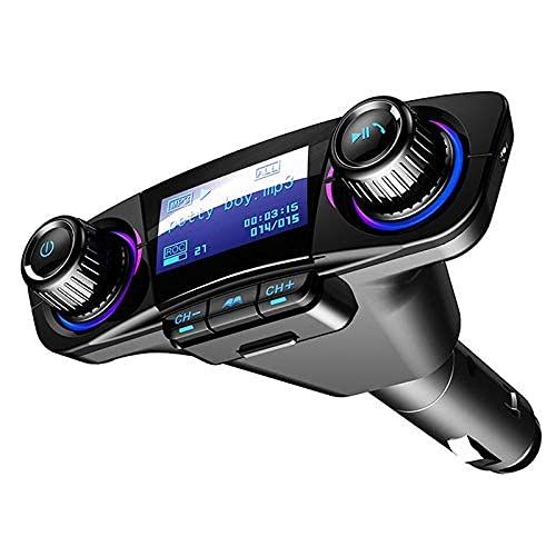 Κιτ Bluetooth αυτοκινήτου, Πομπός FM, Διπλός γρήγορος φορτιστής USB, Δέκτης Bluetooth Handsfree, Κιτ αυτοκινήτου, Ασύρματη κάρτα TF, MP3 Player, Αξεσουάρ αυτοκινήτου_voghion.com
