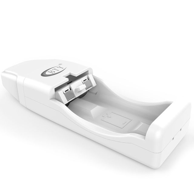 Für AA/AAA Ni-MH-Legierung Ni-Cd-Akkus. Langlebiges, IC-gesteuertes USB-Akkuladegerät mit 2 Steckplätzen. Value Plus-Kauf_voghion.com