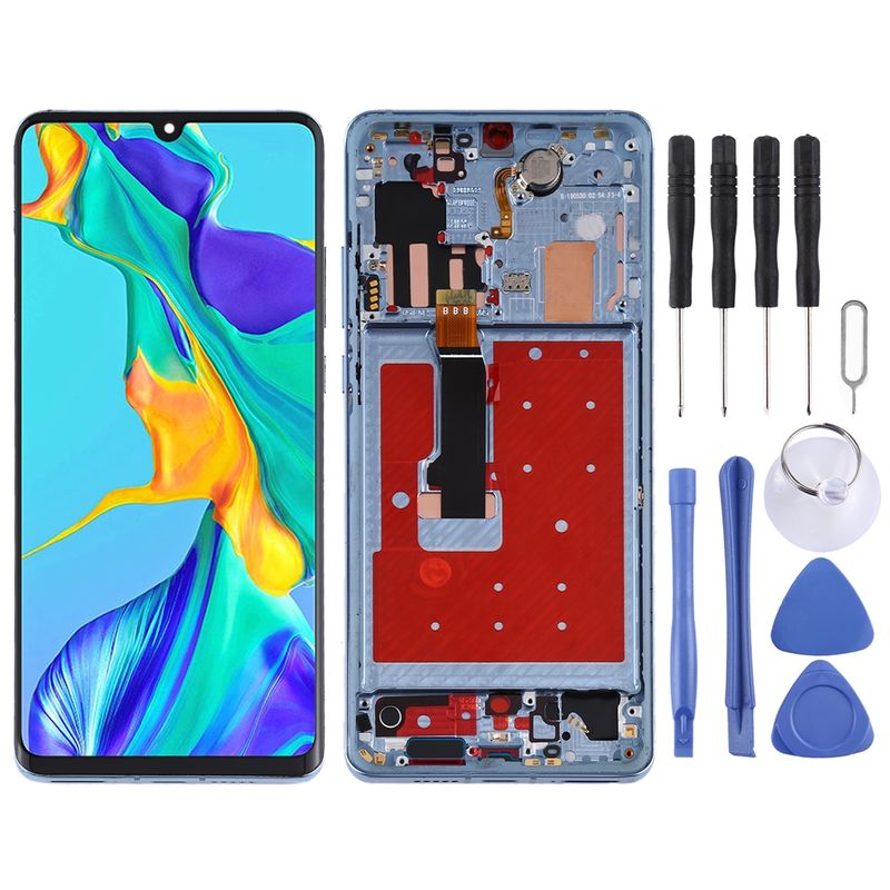 Original OLED LCD Screen For Huawei P30 Pro Digitizer Full Assembly With Frame(Breathing Crystal)_voghion.com