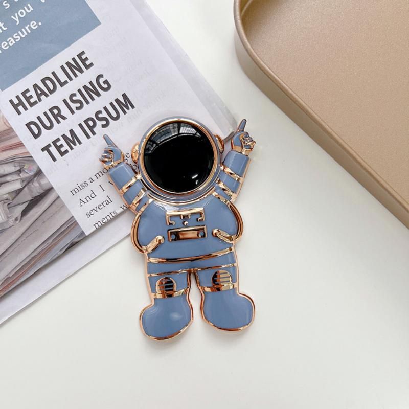Astronauts Plating Cartoon Phone Carrying Device as 3D Carrying Device Υποστηρίζει Lazy Phone Carry Device in Office_voghion.com