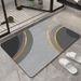 Tapis de sol absorbants pour salle de bain, tapis doux en boue de diatomée, tapis de toilette antidérapant pour porte de toilette, tapis de salle de bain à séchage rapide_voghion.com