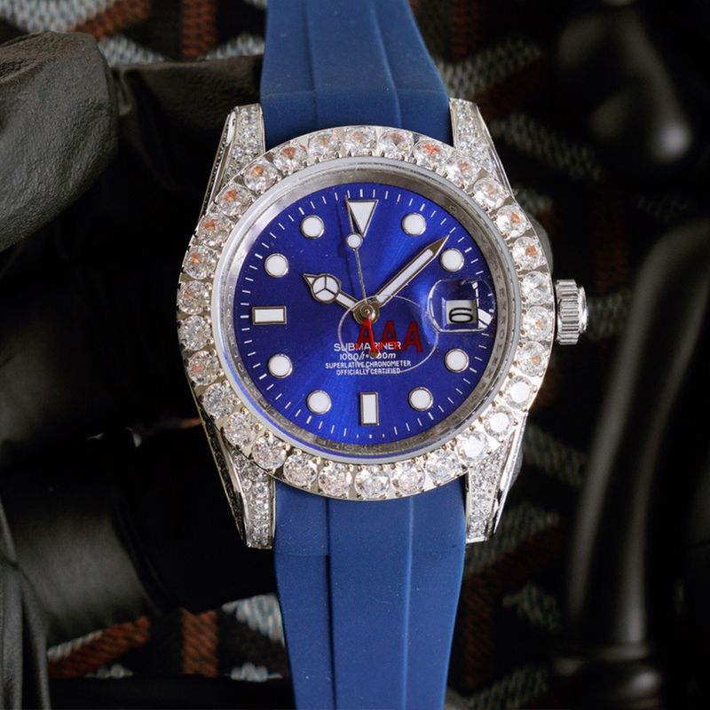 Hot Selling Laojia Diamond Ring Submariner New Mechanical Watch Am006_voghion.com