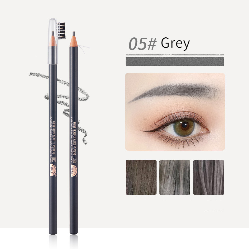 Fine Carving Fast Drawing Extremely Fine Thread Eyebrow Pencil Smooth Waterproof Durable Not Easy to Smudge Color Holding Pen_voghion.com