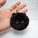 Taschenteile & Zubehör Blush Cat Ball Mountain Black Coal Ball Cat Handgemachte Plüschpuppe Schlüsselanhänger Anhänger Mädchen Herz Schultaschenanhänger_voghion.com
