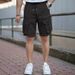 Men's Clothing Retro Sportswear Casual Shorts Men Summer Ice Silk Cool Loose Five Point Pants_voghion.com
