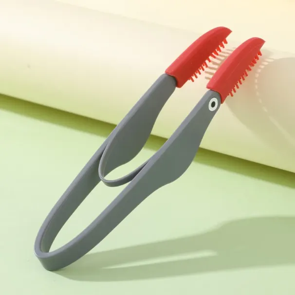 Soft Washable Pet Grooming Tools - Tear Stain Brush, Eye Excrement Comb With Handle, Tear Remover Comb For Cats And Dogs_voghion.com