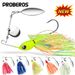 Bearded Man Anti-Hook Bottom Lure 10G 14G Tassel Sequin Levensecht Aas Spinnerbait_voghion.com