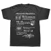 Divertente equazione di Maxwell sulla fisica elettromagnetica Formula T-shirt grafiche in cotone Regali di compleanno Stile estivo T-shirt da uomo_voghion.com