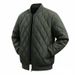 Premium Fleece-Lined Men's Winter Jacket - Slim Fit Zip-Up Hooded Coat With Multiple Pockets For Casual Wear (Black, Army Green)_voghion.com