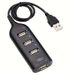 1PC Quad USB 2.0 High Speed Hub Mit Netzteil Kleine Splitter Für Laptop_voghion.com