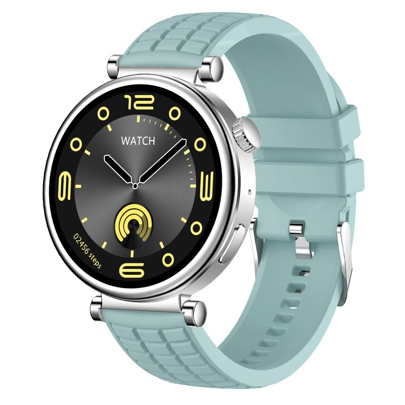 Orologio intelligente Z01mini per donna con chiamate Bluetooth, frequenza cardiaca, pressione sanguigna, ossigeno nel sangue, altitudine e barometro,_voghion.com