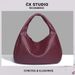 Weaving Women's Dumpling Bag, 2024 Summer New Simple Shoulder Bag, Fall And Winter Fashion Casual Large Bag_voghion.com