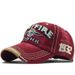 Neue Stickerei Buchstaben gewaschene Baumwolle Baseballkappe Herren- und Damenmode Casual Cap Retro Made Old Sun Hat_voghion.com