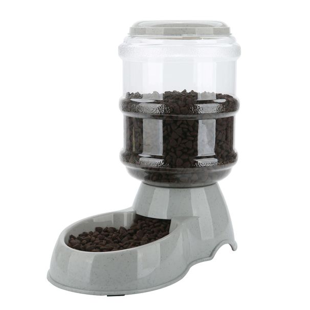 Distributore automatico di cibo per cani e gatti, pompa per acqua, grande capacità, in plastica_voghion.com