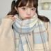 Sciarpa calda invernale versatile per coppie di studenti, in stile college JK, per donne, versione coreana di alta qualità_voghion.com