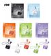 F08 Private Model Transparent Digital Bluetooth Earphones 5.4 Wireless Enc Noise Reduction Live Streaming New Product_voghion.com
