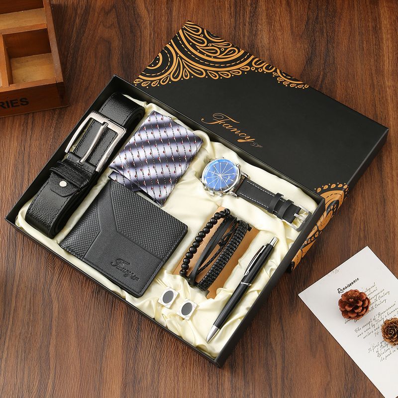 Vatertagsgeschenkset Geschenk Geschäftsgeschenkset Geschenkset Leichte Luxustextur Praktisches Geschenk für Kunden_voghion.com