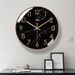 Yipula 6278 Wall Living Room Simple Marble Texture Nordic Fashion Home Quartz Clock_voghion.com