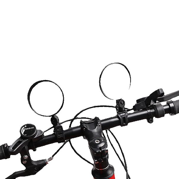 Bicycle Mountain Road Bike Rearview Mirror, Foldable Convex Reflector, Riding Equipment_voghion.com