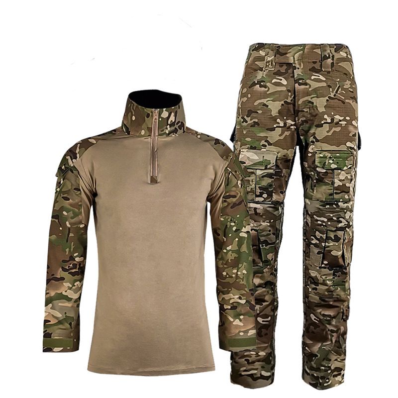 Costum tactic de camuflaj CP FG pentru bărbați, stil militar, rezistent la uzură, stil militar, stil militar_voghion.com