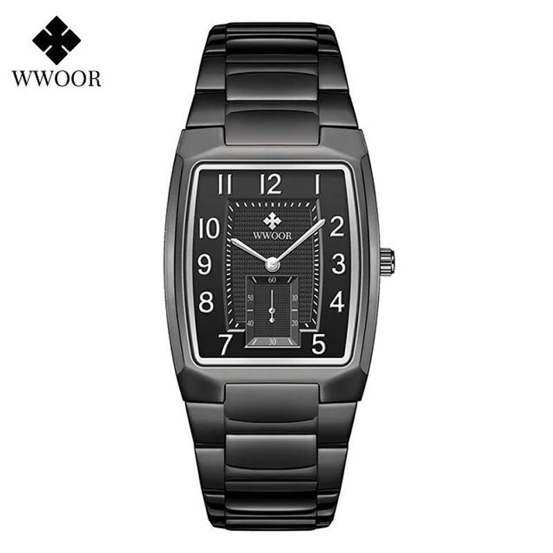 Original  Gold Watch Women Square Ladies Quartz Dress Wristwatches Female Arabic Clock   Feminino_voghion.com