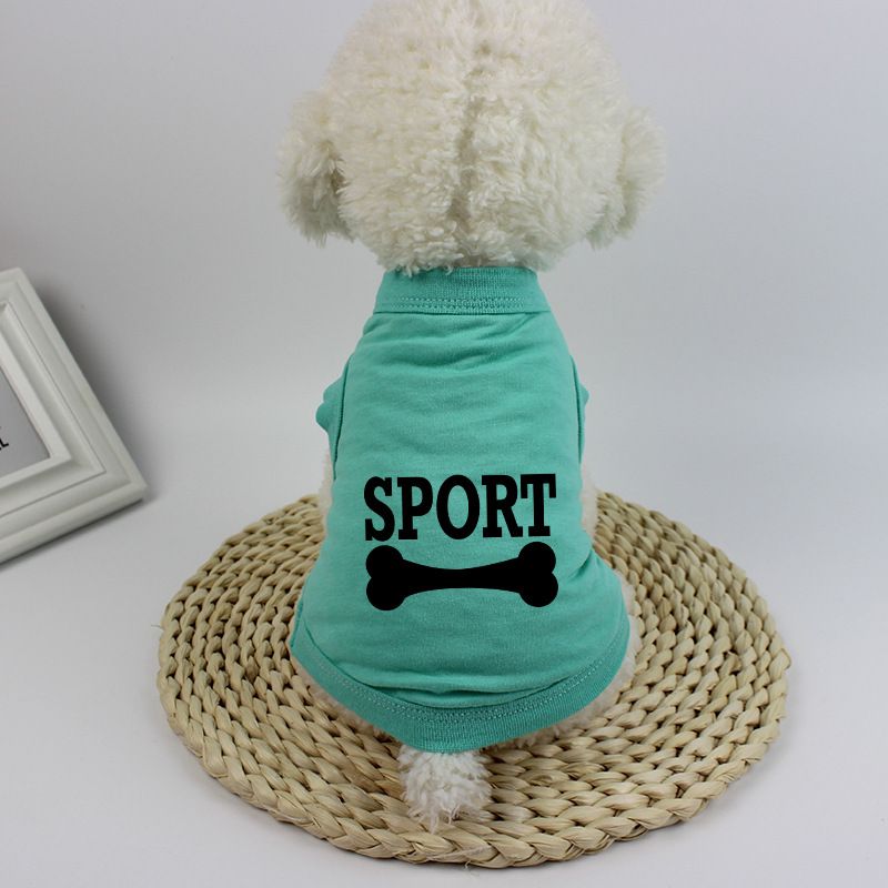 Pet Products Teddy Is Smaller Than Panda Medium And Large Dogs New Pet Clothes Vests For Spring And Summer Two Legged Clothes_voghion.com