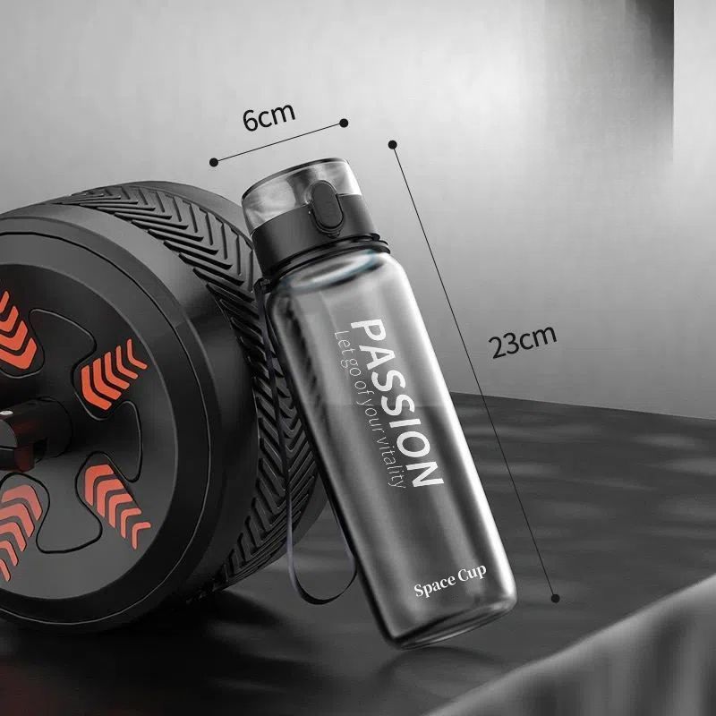 Extra grote buitenfles voor mannen en vrouwen, sportwaterfles voor op de bouwplaats, draagbare anti-valfles voor fitness_voghion.com
