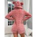 Thickened Plush One-piece Comfortable Pajamas For Women In Autumn And Winter_voghion.com