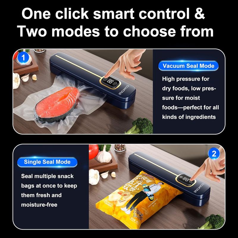 Pro Vacuum Sealer - 4 Mode Digital｜Auto Air Seal｜EU Plug_voghion.com