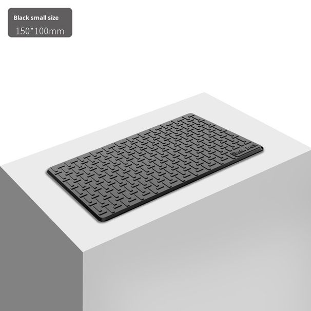 Tappetino portaoggetti per auto Benny, antiscivolo, resistente alle alte temperature, per cruscotto, telefono, ornamento, profumo, piccolo Deng_voghion.com