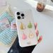 Summer Fresh Pear Suitable IPhone 15 16 Pro Max Phone Case IMD Double Layer 14 Creative For Women_voghion.com