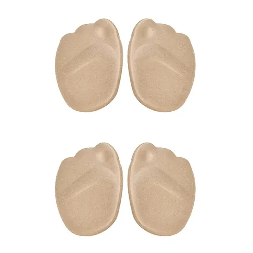 2pairs Frauen Halb High Heels Pads Zurück Aufkleber Memory Foam Schmerzen Relief Einlegesohlen Anti-slip Schuheinlagen Pad ferse Schutz_voghion.com