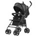 Backrest Black Lightweight Fold Adjustable Storage Stroller Easy Compact_voghion.com
