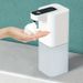 USB Rechargeable Touchless Foaming Hand Soap Dispenser - Sleek White & Blue, Easy-to-Use, Mercury-Free Plastic_voghion.com