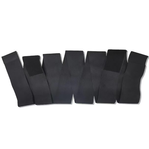 Damen Verstellbarer und Wickelbarer Trimmer Body Shaping Bauchgurt Taillentrainer Langer Bindegürtel Hüftgurt_voghion.com